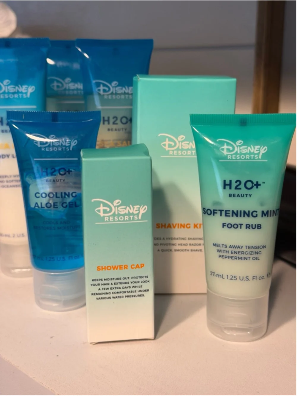 Disney H2O Sea Marine Body Lotion Wash Conditioner Foot Scrub Shaving Kit NEW